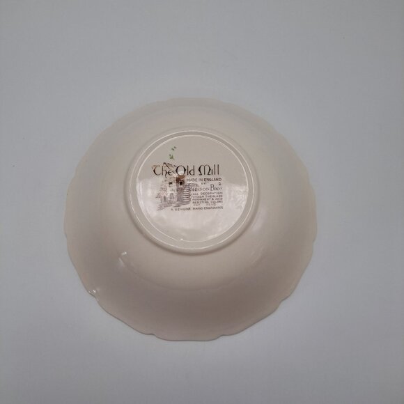 Johnson Bros The Old Mill Oval Serving Bowl Dish Made In England - Picture 7 of 9